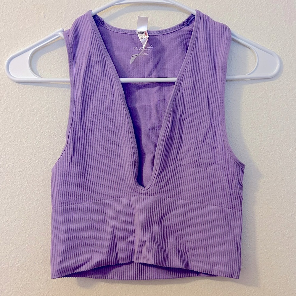 Urban Outfitters Out From Under Hailey Seamless Plunge Bra Top